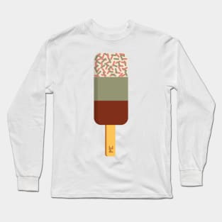 Dusky pink fab ice lolly Long Sleeve T-Shirt